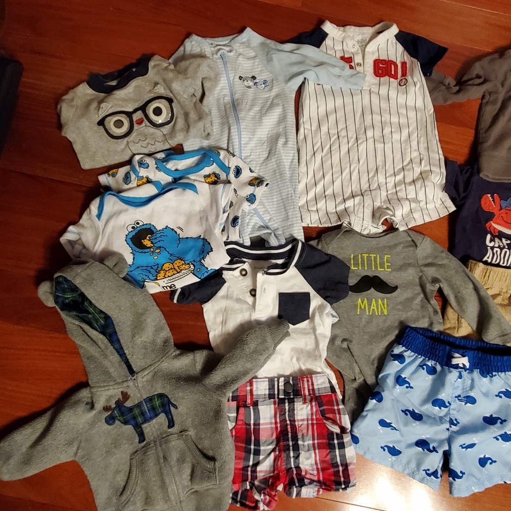 Lot of Baby Clothes 3 month to 6/12 months - Picture 2 of 4